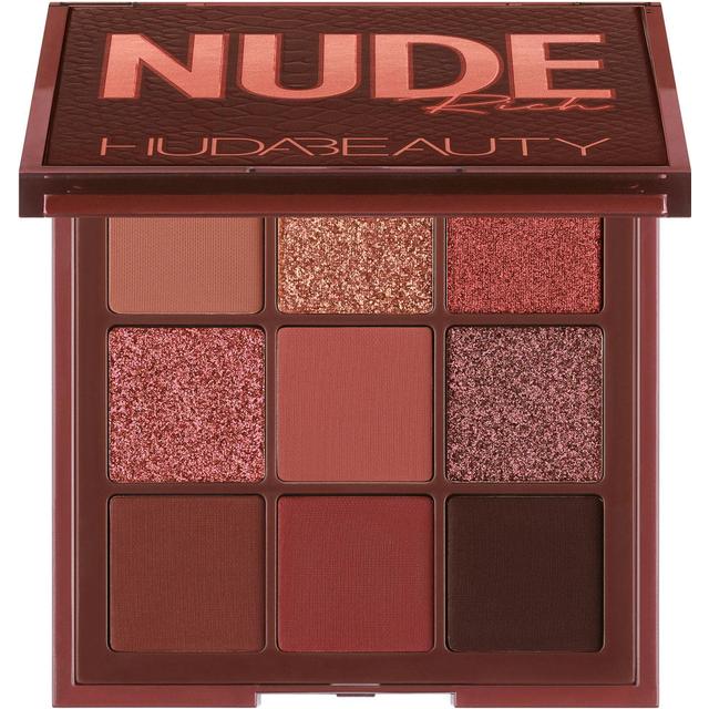 Huda Beauty Nude Obsessions Eyeshadow Palette G Rich Doft Smink