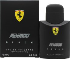 Ferrari Scuderia Ferrari Black Eau de Toilette 75ml Sprej