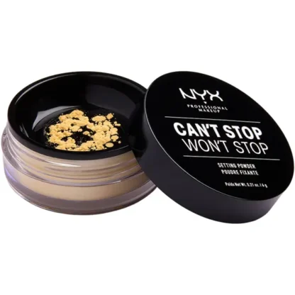 NYX Can't Stop Won't Stop Setting Powder 6g - Banana