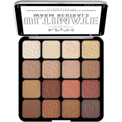 NYX Ultimate Ögonskuggspalett 16 x 0.83g - Warm Neutrals