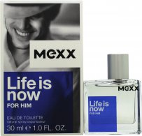 Mexx Life Is Now for Him Eau de Toilette 30ml Spray