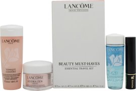 Lancôme Beauty Must-Haves Gift Set 50ml Tonique Confort + 30ml Bi-Facil Eye Make-up Remover + 15ml Hydra Zen Cream SPF15 + 2ml Hypnose Mascara - Black