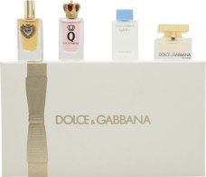 Dolce & Gabbana Miniatures Gift Set - Devotion EDP -  5ml - Q EDP - 5ml - Light Blue EDT - 4.5ml - The One EDP - 5ml