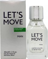 Benetton Let's Move Eau de Toilette 40ml Sprej