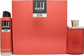 Dunhill Desire Red Gift Set 100ml EDT + 226ml Deodorant Spray