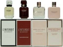 Givenchy Miniatures Gift Set 10ml L'Interdit EDP + 10ml L'Interdit Rouge EDP + 8ml Irresistible EDP + 8ml Irresistible Rose Velvet EDP