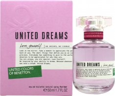 Benetton United Dreams Love Yourself Eau de Toilette 50ml Sprej