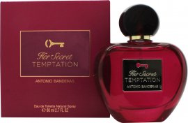 Antonio Banderas Her Secret Temptation Eau de Toilette 80ml Sprej