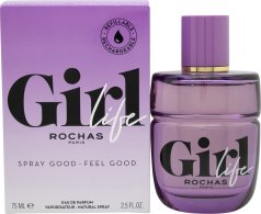 Rochas Girl Life Eau de Parfum 75ml Refillable Spray