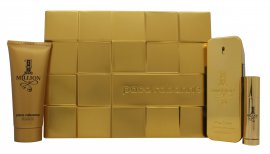 Paco Rabanne 1 Million Presentset 100ml EDT + 10ml EDT + 100ml Duschgel