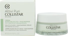 Collistar Attivi Puri Salicylic Acid + Niacinamide Cream 50ml